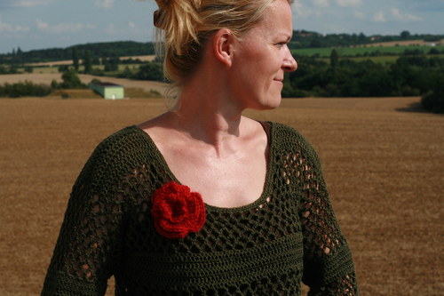 Tričko Wild Rose II — foto 3