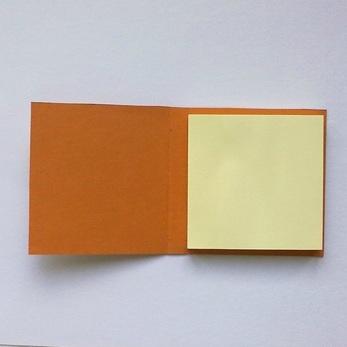 Bloček střední - oranžový (Post-it) — foto 2