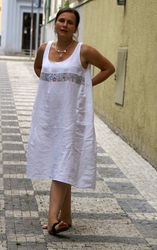Šaty Linen Millefiore (sleva 50%) — foto 5