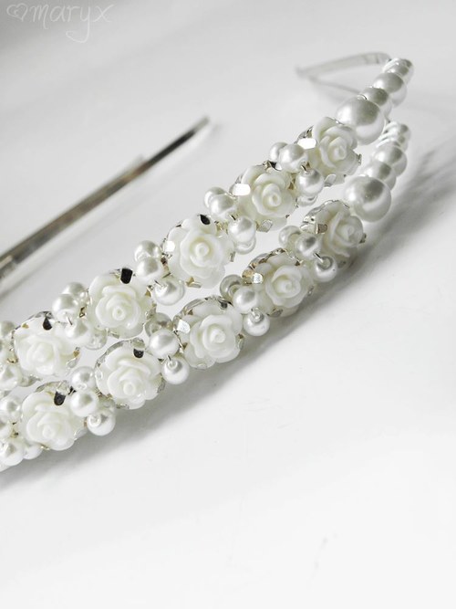 Čelenka Tender & Luxury white — foto 3