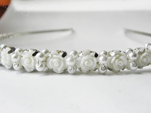 Čelenka Tender & Luxury white — foto 5