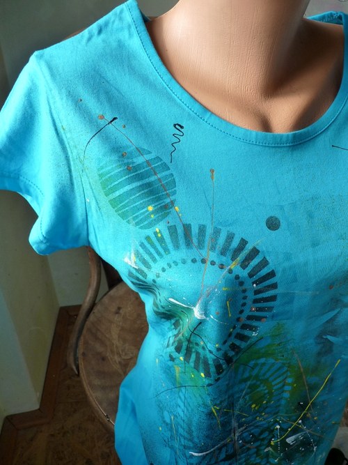Triko "ABStrakce", vel.L — foto 2