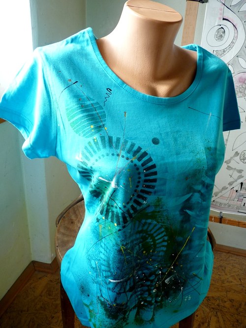 Triko "ABStrakce", vel.L — foto 3