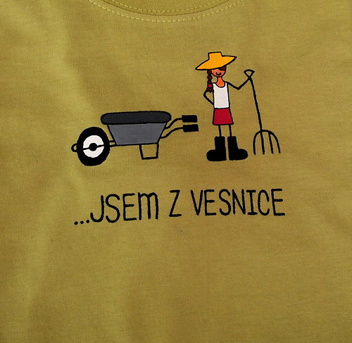 Tričko M " Jsem z vesnice " — foto 2