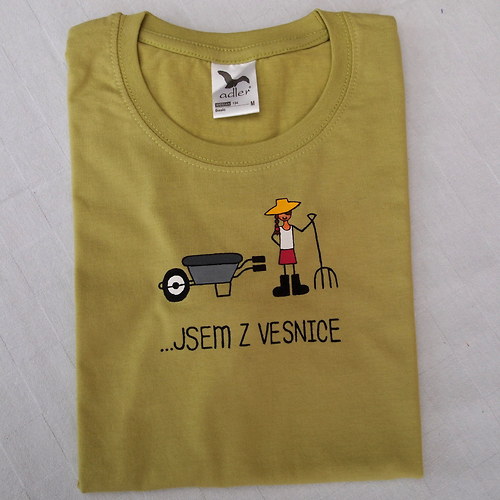 Tričko M " Jsem z vesnice " — foto 3