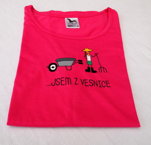 Tričko M " Jsem z vesnice " — foto 2