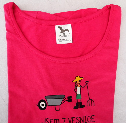 Tričko M " Jsem z vesnice " — foto 3