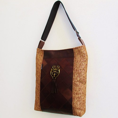 EGYPT BAG - BROWN - kůže -PARROT® — foto 2