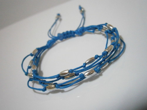 Decentní Shamballa náramky - 2ks — foto 2