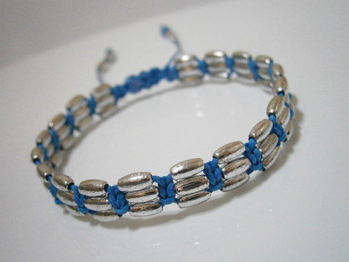 Decentní Shamballa náramky - 2ks — foto 4