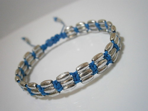 Decentní Shamballa náramky - 2ks — foto 5