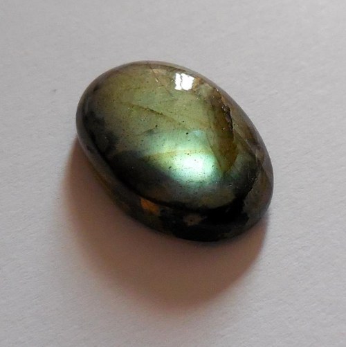 Labradorit - kabošon (23 x 16 mm) — foto 2