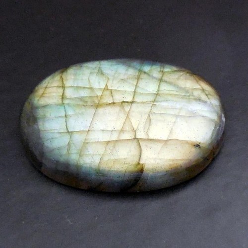 Labradorit - kabošon (31 x 21 mm) — foto 3