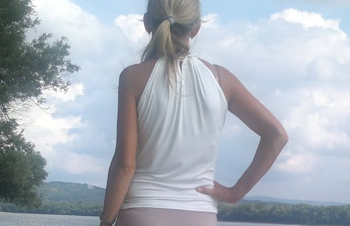 Summer top - off white (R022) — foto 2