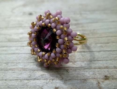 Swarovski prsten "Plumeria" — foto 3