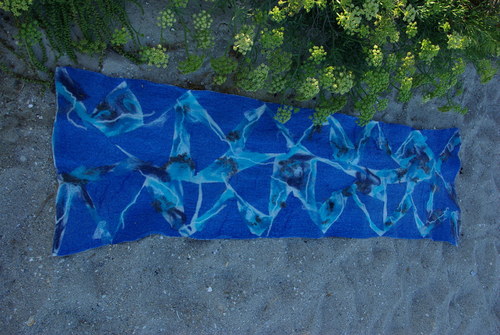 Geometricky modrá — foto 5