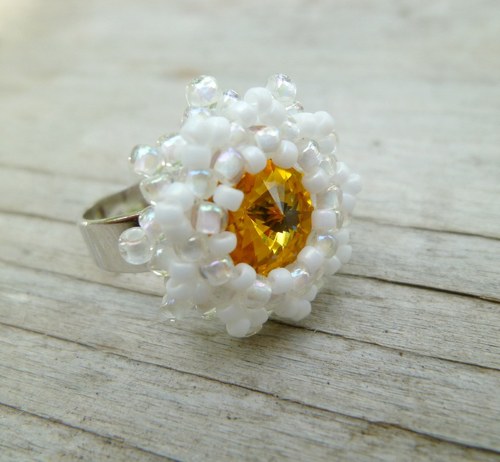 Swarovski prstýnek "Sedmikráska"- dětský! — foto 3