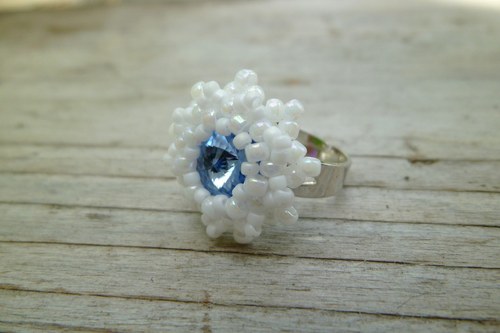 Swarovski prstýnek "Nebeský"- dětský! — foto 4