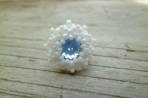 Swarovski prstýnek "Nebeský"- dětský! — foto 5