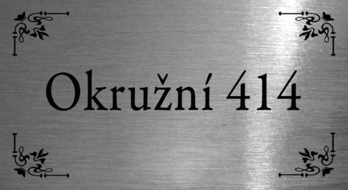 Cedulka 16,5 x 9cm pro evicka22 — foto 2