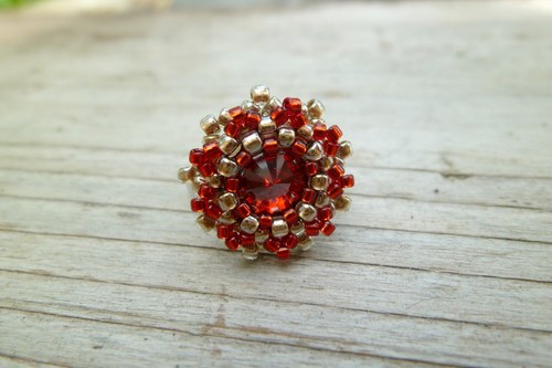 Swarovski prstýnek "Red"- dětský! — foto 2
