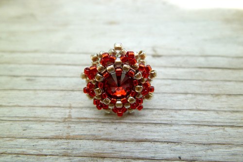 Swarovski prstýnek "Red"- dětský! — foto 5