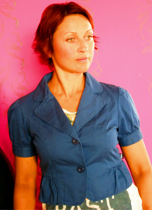 Sáčko denim blue — foto 3