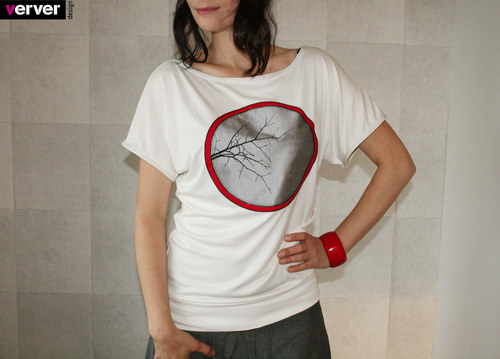 Triko japan "větev" (38-40, 40) — foto 6