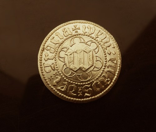 Dukát Václava IV. replika - zlato — foto 3