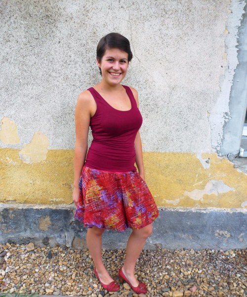 Ohnivá - balonová sukně — foto 3
