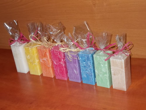 Palmová Svíčka Hranol Úzký — foto 2