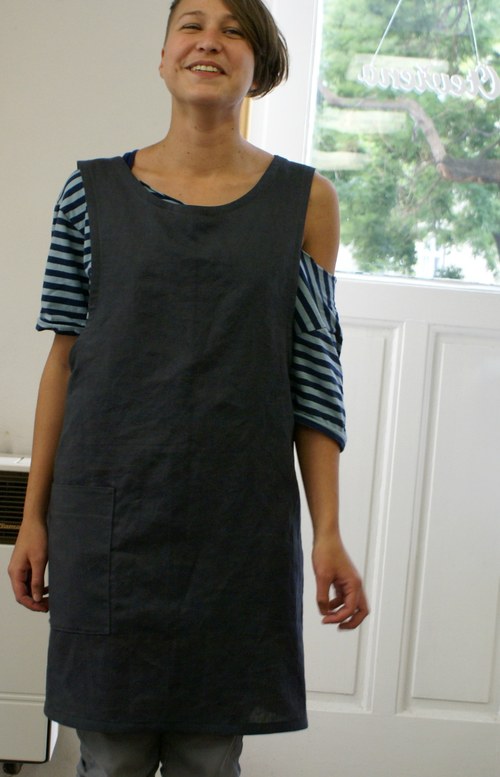 Šatová zástěra Linen Wrap — foto 3