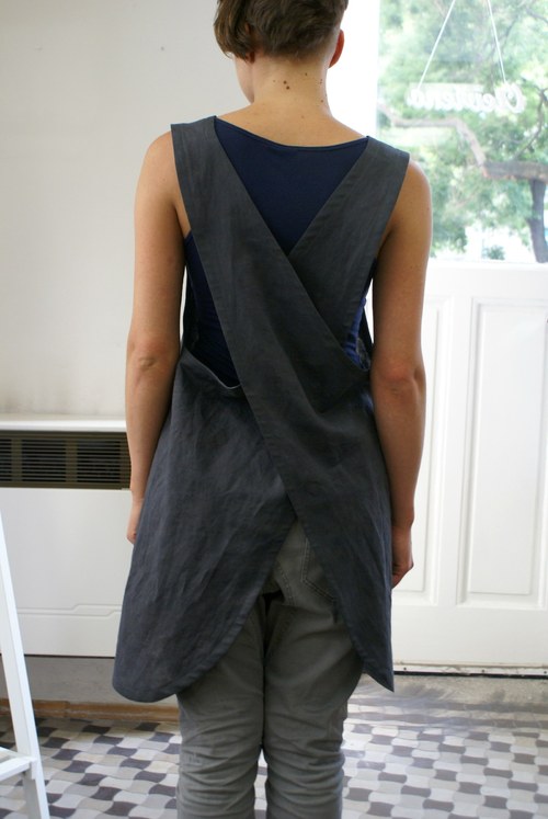 Šatová zástěra Linen Wrap — foto 6