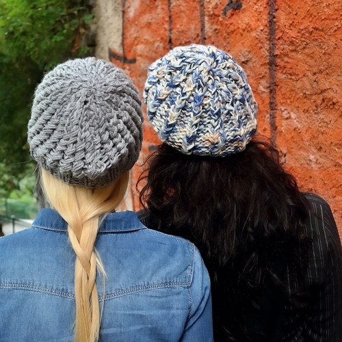 Pletený Baret — foto 3