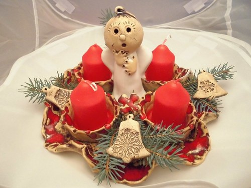 Adventní svícen-talíř 1 — foto 4