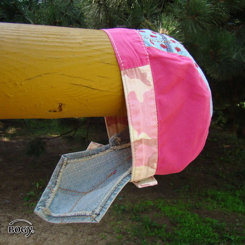 Veselý dívčí pirátek denim/pink — foto 4