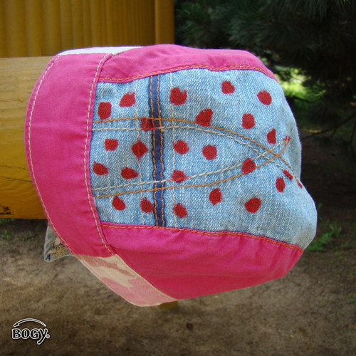 Veselý dívčí pirátek denim/pink — foto 5