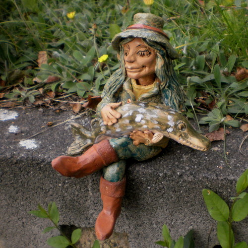 Vodník Lubča se štikou -23cm — foto 3