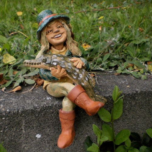 Vodník Luboslav se štikou -23cm — foto 2