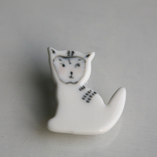 Kočkování (porcelán.brož) — foto 3