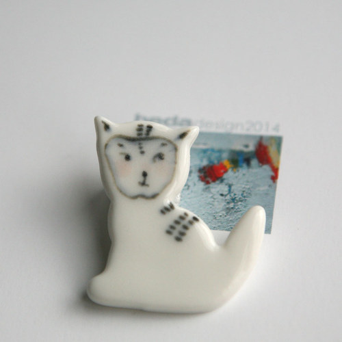 Kočkování (porcelán.brož) — foto 4