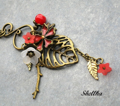 Brož ,,MEADOW FLOWERS,, 2 — foto 4