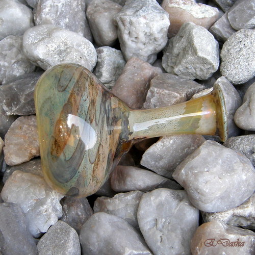 Růžová - modrá - měděná — foto 3
