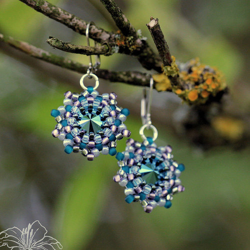 Náušnice se Swarovski — foto 2