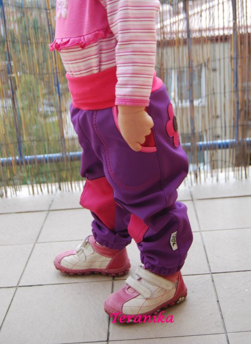 Softshellové kalhoty vel.86, 92, 98 — foto 4