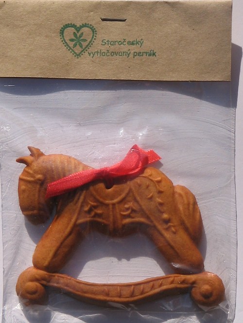 Vytlačovaný perník- kůň — foto 2