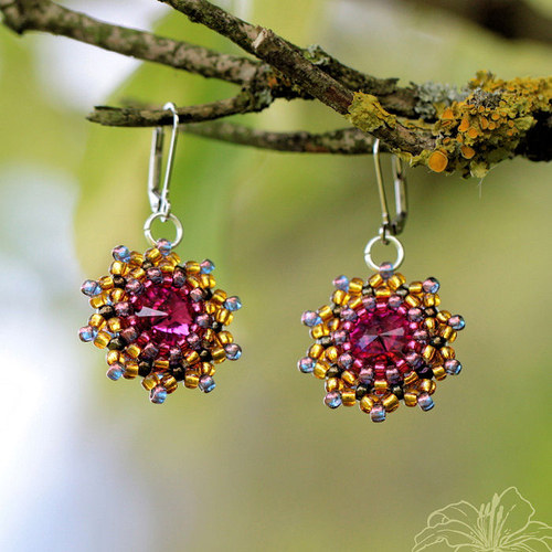Náušnice se Swarovski — foto 3