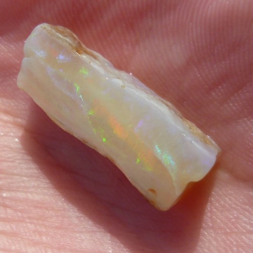 Drahý Černý Opál Krystal Lightning Ridge Austrálie — foto 2