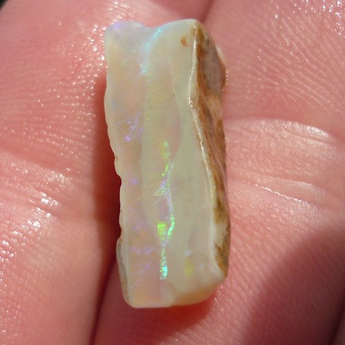 Drahý Černý Opál Krystal Lightning Ridge Austrálie — foto 3