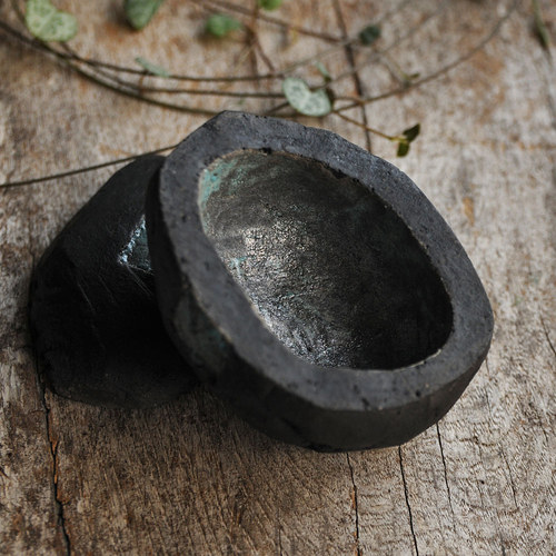 RAKU dóza kameň — foto 4